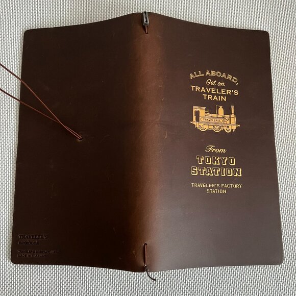 Traveler's Notebook Starter Kit Regular Size Tokyo Station Limited Edition - Picture 2 of 5